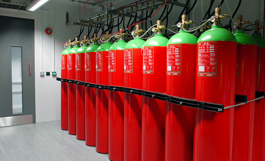 Inert Gas fire Suppression System